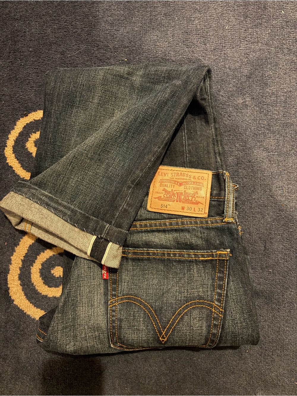 Levi’s 514 Selvedge 30x30